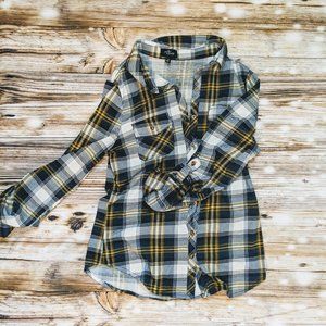 Plaid Button Shirt